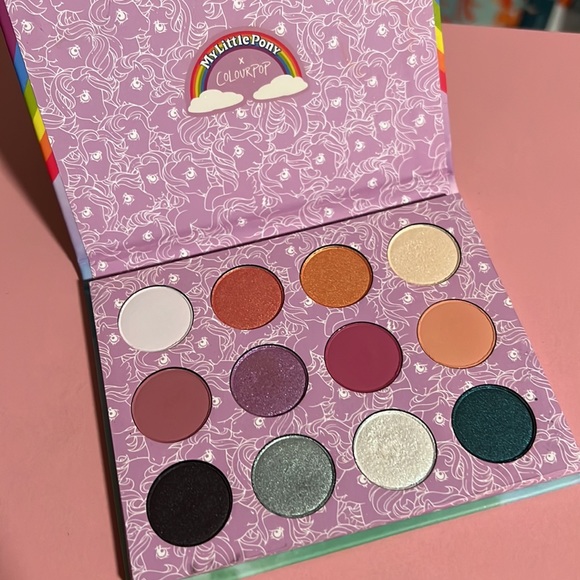 Colour pop MY LITTLE PONY swatched only eyeshadow - Picture 1 of 2